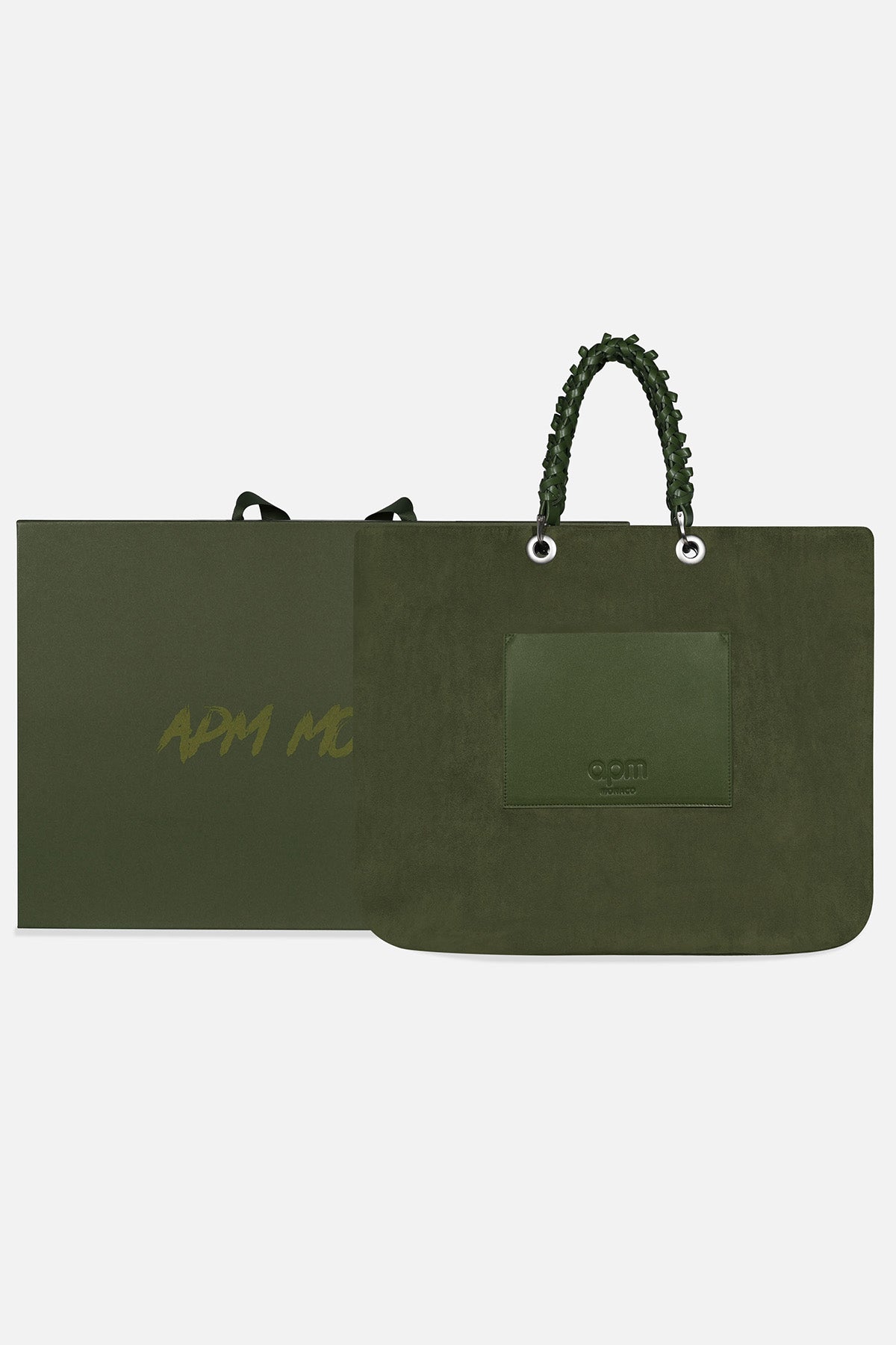 APM Monaco Suede XL Tote Bag