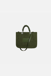 APM Monaco Suede Tote Bag