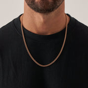 Cuban (Rose Gold) 4mm