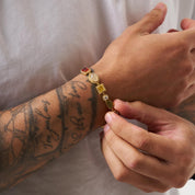 Gemstone Bracelet (Gold)
