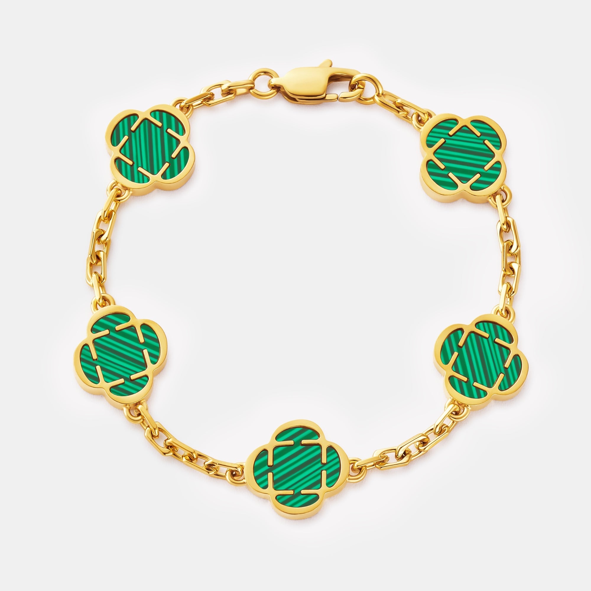 Malachite-Clover-Stone-Bracelet-Gold.jpg