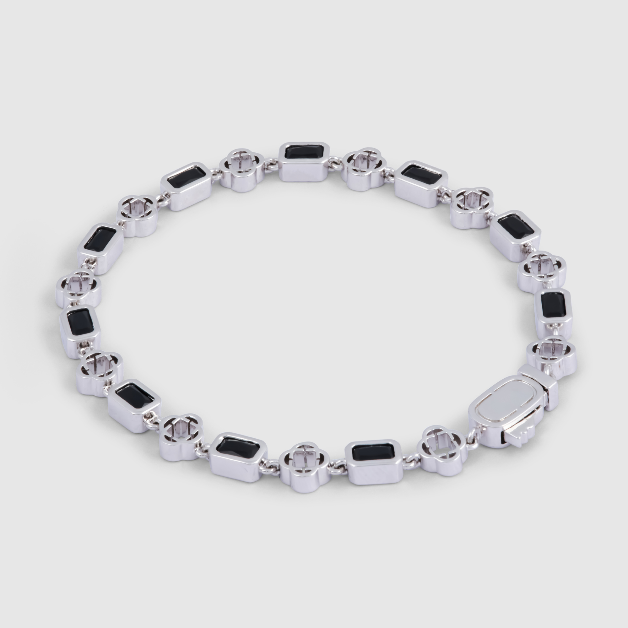 Onyx-Gemstone-Clover-Bracelet-Silver.png