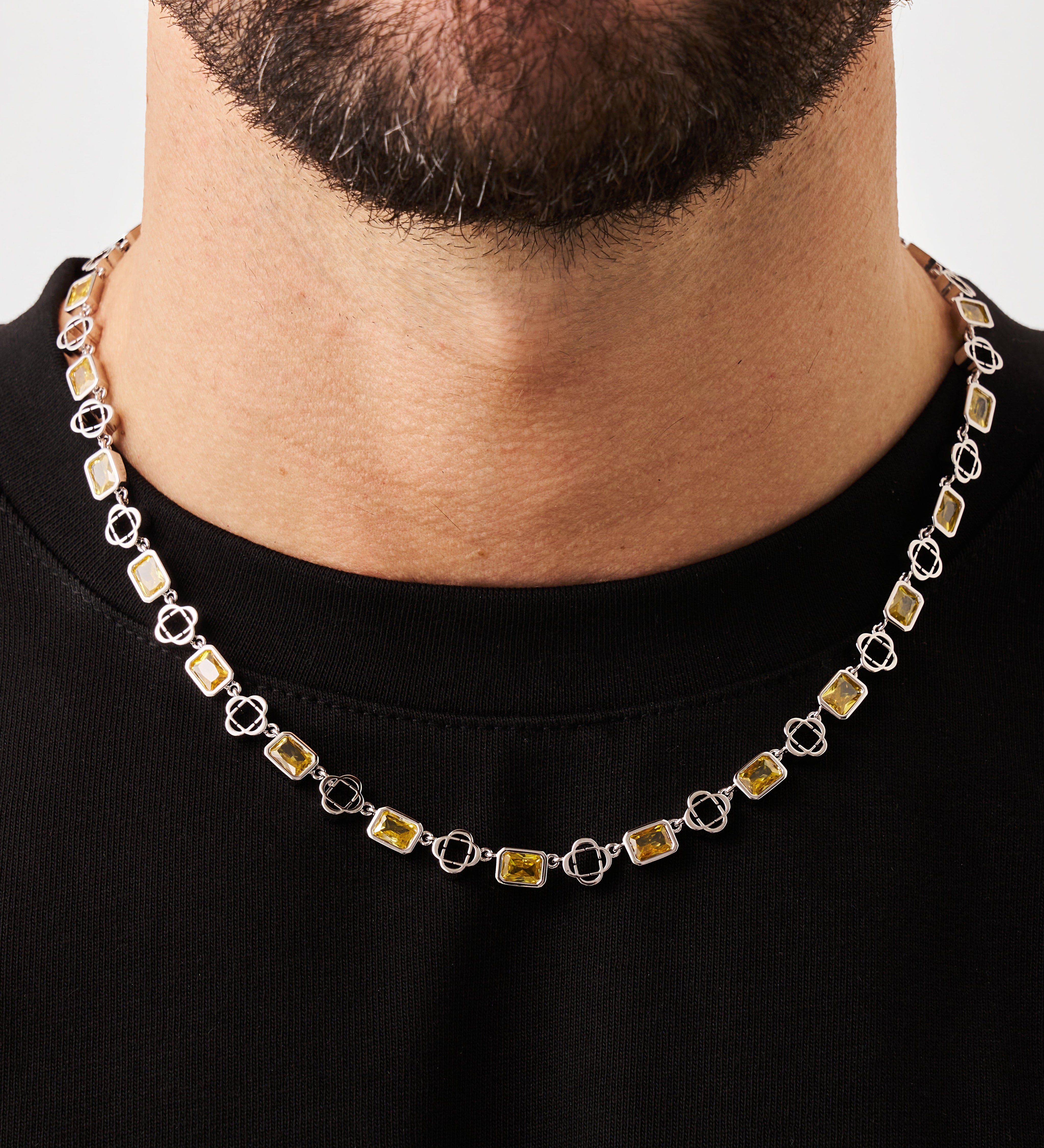 Yellow-Gemstone-Clover-Necklace-Silver-2.jpg